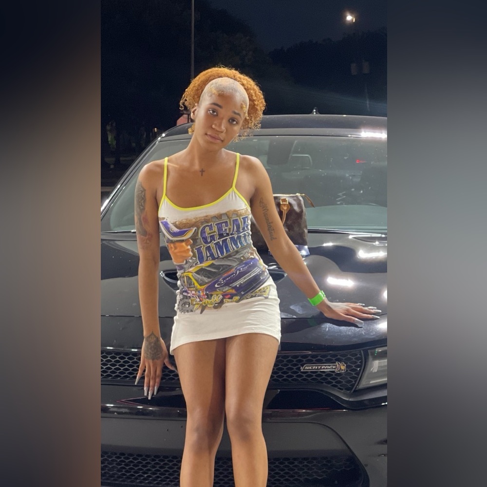 Frankie mini racing dress